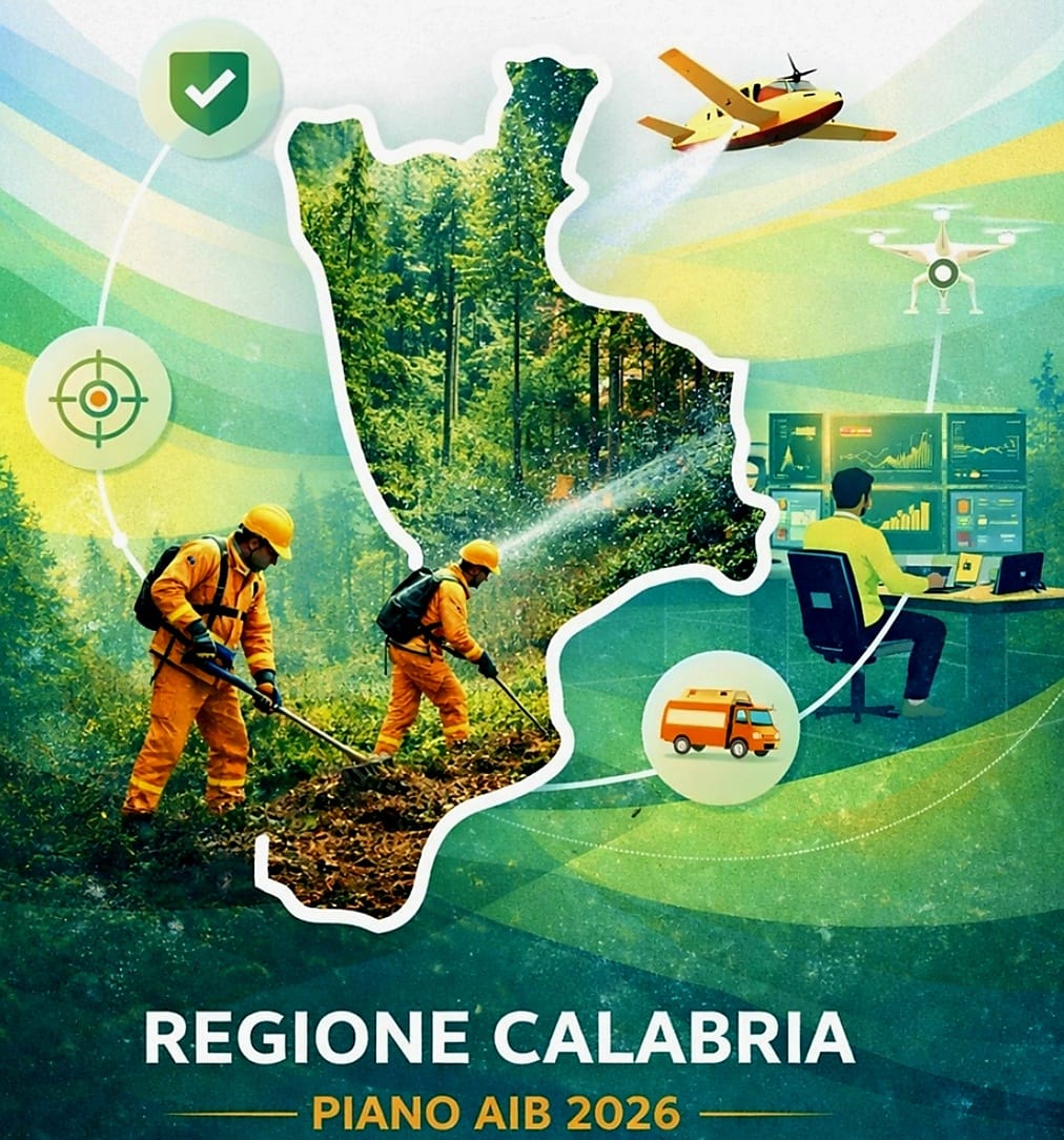 REGIONE CALABRIA - PREVENZIONE E LOTTA ATTIVA AGLI INCENDI BOSCHIVI - PIANO AIB 2026